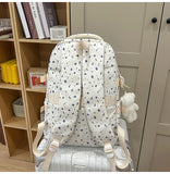 KYLETHOMASW  -  Floral Print Mochilas Mujer High Capacity Mochila Student Bag Japan College Style Bolsas Commuter Backpack Bags for Woman