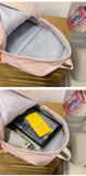 KYLETHOMASW  -  Sweet Girl Lace Pearl Backpack Female Student Large Capacity Lightweight Backpacks