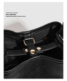 KYLETHOMASW  -  Retro Niche Design Versatile for Outdoor Commuting One Shoulder Crossbody Bucket Bag