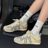 KYLETHOMASW  -  Women's Sneakers 2025 Summer Fashion Breathable Lace Up Running Shoes Outside Soft Soled Lightweight Comfortable Sneakers