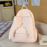 KYLETHOMASW  -  High Capaci Mochila Y2k Angel Wings Bag Original Mochilas Mujer Student  Backpack Sweet Cool Design Bags for Woman Bolsas