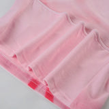 KYLETHOMASW  -  Printed crop exposed short T-shirt with big backless and sexy short sleeved top, pure desire for spicy women's clothing