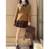 KYLETHOMASW  -  Kawaii Lolita Large-capacity New Jk Bag Japanese Uniform College Students All-match Retro Backpack 2025 Leisure