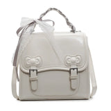 KYLETHOMASW  -  Sweet Square Jk Mochila Small Square Mochilas Mujer Bow School Bag Preppy Style Backpack 2025 New Teenage Girls Backpacks