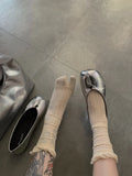KYLETHOMASW  -  Comfortable Soft Breathable Cotton Summer Thin Split Toe Woman Mesh Socks Ice Cream Candy Color Two-Toed Japanese Tabi Sox