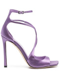 Kylethomasw  High-quality Hollow Slim High Heel Fish Mouth Sandals, Women's Silk Buckle Strap Sexy Runway Shoes