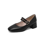 KYLETHOMASW  -  Shoes Casual Female Sneakers Women's Heels Autumn Flats Square Toe Comfortable On Heels Big Size Fall Summer Dress Leisure Lace-