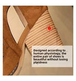 KYLETHOMASW  -  Retro Hollow out Breathable Roman High Heels Women Summer New Pointed Toe Large Size Thick Heel Boots Comfortable Shoes