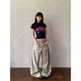 KYLETHOMASW  -   Women's Baggy Jean Grunge American Retro High Street Y2k Japanese 2000s Wide Fit Denim Pants Cowboy Long Trousers Tide