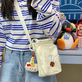 KYLETHOMASW  -  Kawaii Style Mini Crossbody Bag Casual Daily & Phone Crossbody Bags Girls Cute New Trend Fashion Handbags and Purses