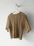 KYLETHOMASW  -  Summer Hollow Out Korean Women's Short Shirts O-Neck Bohemian Short Sleeve Knitted Sexy Tops Female
