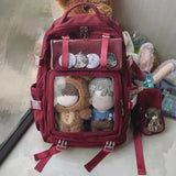 KYLETHOMASW  -  High Capacity Mochilas Mujer Students Mochila Daily Using Ita Bag Youth Backpack 2025 Fashion Trendy New Bolsa Feminina