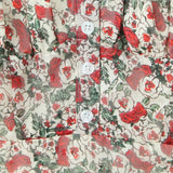 KYLETHOMASW  -  Summer Ruched Chest Flower Print Backless Sling Dress Holiday Woman Adjust Spaghetti Strap Dresses Beach Holiday Robe Vestidos
