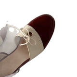 KYLETHOMASW  -  Women Shoes Flat Shoes Elegant Concise Round Toe Thick Heel Casual Shoes Round Toe Soft Bottom Sandals Fashion Comfortable