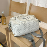 KYLETHOMASW  -  Star Polka Dot Bag Drawstring Mochila Outdoor Casual Mochilas Mujer Travel Backpacks Fashion Backpack Student Bags for Woman