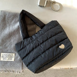 Kylethomasw Korean Version Bag High-end Large Capacity Cotton Female Nylon Daily Fashion Relaxtion Commuting Explosive Goods