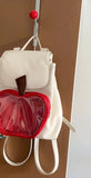 KYLETHOMASW  -  Cute All-match Transparent Backpack Female Niche Design Casual Ita Bag Girl Fashion Portable Display