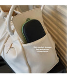 KYLETHOMASW  -  Large Capacity Tote Bag Women's Korean Commuter Shoulder Crossbody Bag Design Sensation Lightweight Unique Handbag