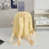 KYLETHOMASW  -  Japanese Ins Kawaii Cat Girls Students Backpacks Women Preppy Y2k Aesthetic Schoolbags High-capacity Travel Transparent Ita Bags