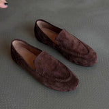 KYLETHOMASW  -  New Retro Women Shoes Exquisite Leopard Print Loafers for Woman Classic Britain Casual Shoes Luxury Designer Shoes Zapatos Mujer