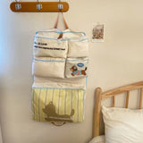 KYLETHOMASW  -  Large Capacity Travel Storage Bag Divided Storage Hanging Luggage Organizing Bag Space Saving Moisture-proof Handheld Sorage Bag