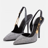 KYLETHOMASW  - Amberly Rhinestones Sequined Pumps