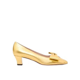 KYLETHOMASW  -  Four Seasons Wear Bowknot Decorative Thick Heel Single Shoes French Temperament Fashion Women's Shoes Shallow Toe Slip On