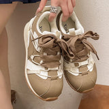KYLETHOMASW  -  Women's Sneakers Autumn Lightweight Non Slip Soft Sole Running Shoes 2025 New Trend Casual Height Increase Women Sports Shoes