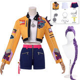 KYLETHOMASW  -  Rumi Cosplay Costume Wig Women Girls Halloween Carnival Comic-con Party Role Playing Outfits