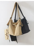 KYLETHOMASW  -  Vintage Y2k Aesthetic Pocket Women's Shoulder Handbags Casual All Match Men and Women Underarm Bag Streetwear Students Backpacks