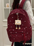 KYLETHOMASW  -  Cute College Sle Bapa Lightweight Travel Women's oulder Bag Double Layered Polyester Inner Material Zipper Closure