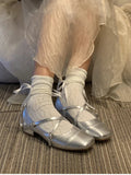 KYLETHOMASW  - In Disguise Thick Heeled Ballet Shoes