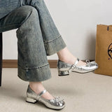 KYLETHOMASW  -  New Women Mary Jane Shoes Sweet Style Round Head High Heels for Woman Exquisite Lolita Casual Shoes Designer Shoes Zapatos Mujer