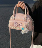 KYLETHOMASW  -  Sweet Lace Bow Bag Exquisite Shopper Bolsos mujer Crossbady Bags for Woman Teenage Girls Bolsa Versatile Bolsas Sac Femme