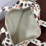 KYLETHOMASW  -  Korean Colorful Polka Dot Shoulder Bags Women Cylinder Zipper Handbag Ladies Unique Versatile Fashion Commute Crossbody Bag