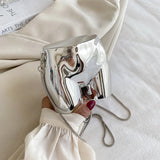 Kylethomasw Mini Women's Bag Purse Lipstick Pocket Fashion Small Coin Bag Lip Rouge Metal Chain Pouch Bags For Women fashion Ladys bag