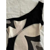 KYLETHOMASW  -  American Retro Vintage Design Niche Short Vest for Women Summer Printed One-shoulder Strap Top