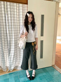 KYLETHOMASW  -  Floral Canvas Lace Shoulder Bag with Zipper Design Large Capacity Multiple Pockets Cloth Bags