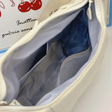 KYLETHOMASW  -  Japanese Students Kawaii Women's Handbags Fashion Nylon All Match Underarm Bag Chic Y2k Aesthetic Transparent Shoulder Ita Bags