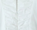 KYLETHOMASW  -  Pretty Girl Summer White Tank Mini Dress Women Elegant Square Neck Sleeveless Dresses Short Holiday Robe Cotton Vestidos