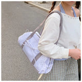 KYLETHOMASW  -  Star Striped Shoulder Bag New Travel Commuting Underarm Bags Women's Large Capacity Boston Handbag