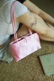 KYLETHOMASW  -  Hot Girls Satin Pink Shoulder Bags Women Fairycore Aesthetic Large Capacity Handbag Tote Bag Female Versatile Y2k Bags