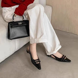 KYLETHOMASW  -  Designer Summer Cover Toe Women Sandals Fashion Butterfly-knot Dress Shoes Women's Low Heel Stripper Party Sandalias