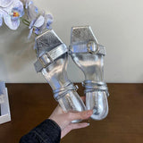 KYLETHOMASW  -  Fashion Ankle Strap Women High Heels Pumps Shoes New In 2025 Female Shallow Footwear Party Ladies Thin Heels Shoes Sandals