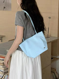 KYLETHOMASW  -  Nylon Bucket Bags Large Capacity Commuting One Shoulder Underarm Tote Bag for Women