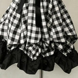 KYLETHOMASW  -  Plaid Dresses for Women Y2k Spring Summer Japanese Style Vintage Vestidos Mujer Bows Sleeveless Elegant Sexy Mini Dress
