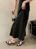 KYLETHOMASW  -  Sandals Female Shoe  High Heels Open Toe New Girls High-heeled Rhinestone Gladiator Summer Peep Square Sexy