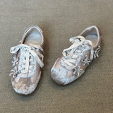 KYLETHOMASW  -  Retro Style Women's Casual Shoes Increased Height Malcolm Deqin Spring New Arrival Comfortable Breathable Mesh Lined Rubber Sole