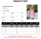 KYLETHOMASW  -  Summer New Style Pure Cotton Camisole Dress Resort Style Loose Short A-line Skirt for Women