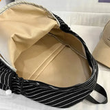 KYLETHOMASW  -  Striped School Backpack Students Mochila  Large-capacity Mochilas Cute Travel Bag Daily Using Bolsas Feminina Backpacks